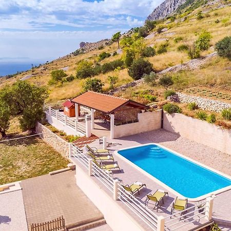 Villa Maslina, With Private 32M2Pool, Panoramic Views On 100Km Coastline, 12 Pax Lokva Rogoznica Buitenkant foto