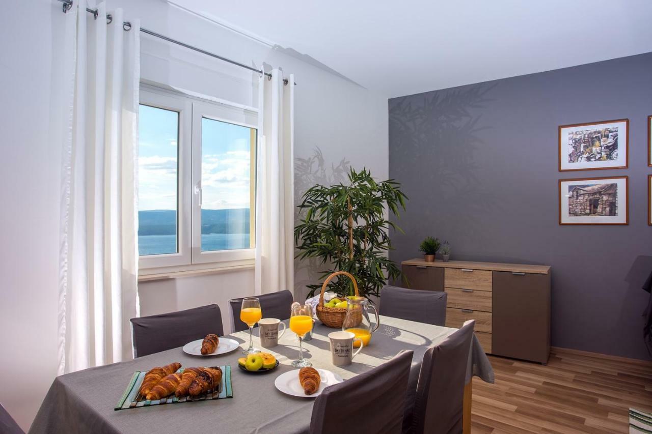 Villa Maslina, With Private 32M2Pool, Panoramic Views On 100Km Coastline, 12 Pax Lokva Rogoznica Buitenkant foto