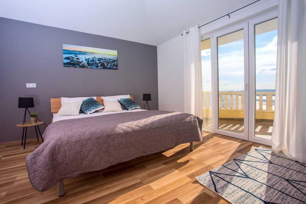 Villa Maslina, With Private 32M2Pool, Panoramic Views On 100Km Coastline, 12 Pax Lokva Rogoznica Buitenkant foto