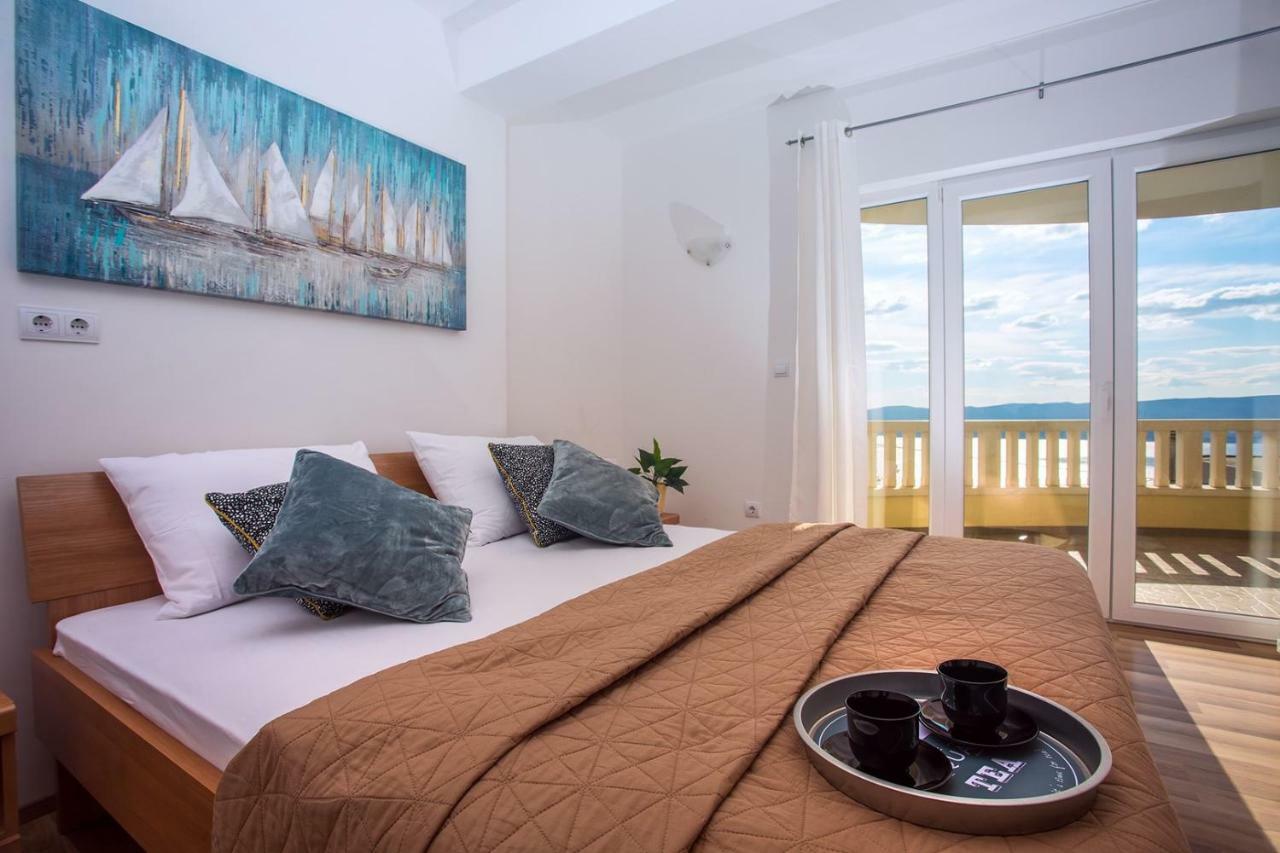 Villa Maslina, With Private 32M2Pool, Panoramic Views On 100Km Coastline, 12 Pax Lokva Rogoznica Buitenkant foto