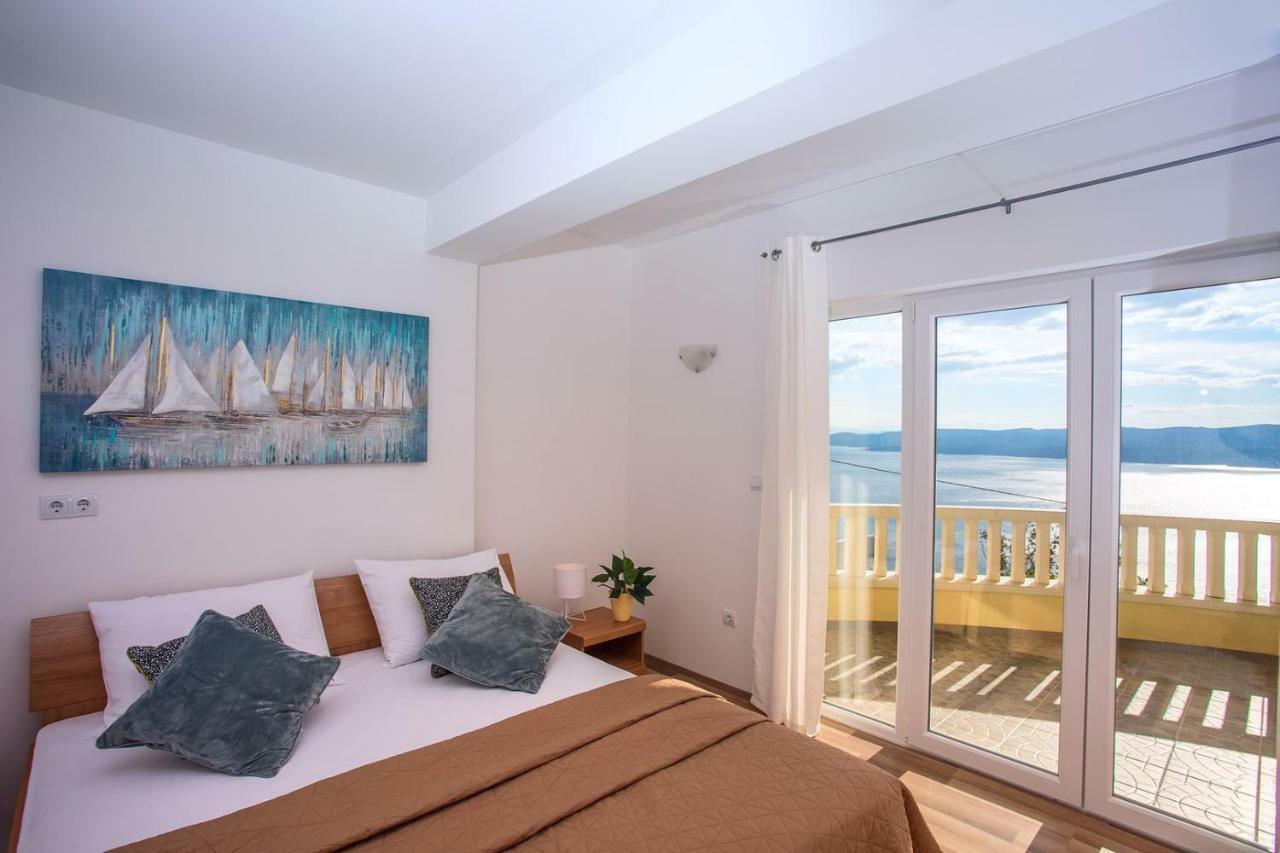 Villa Maslina, With Private 32M2Pool, Panoramic Views On 100Km Coastline, 12 Pax Lokva Rogoznica Buitenkant foto