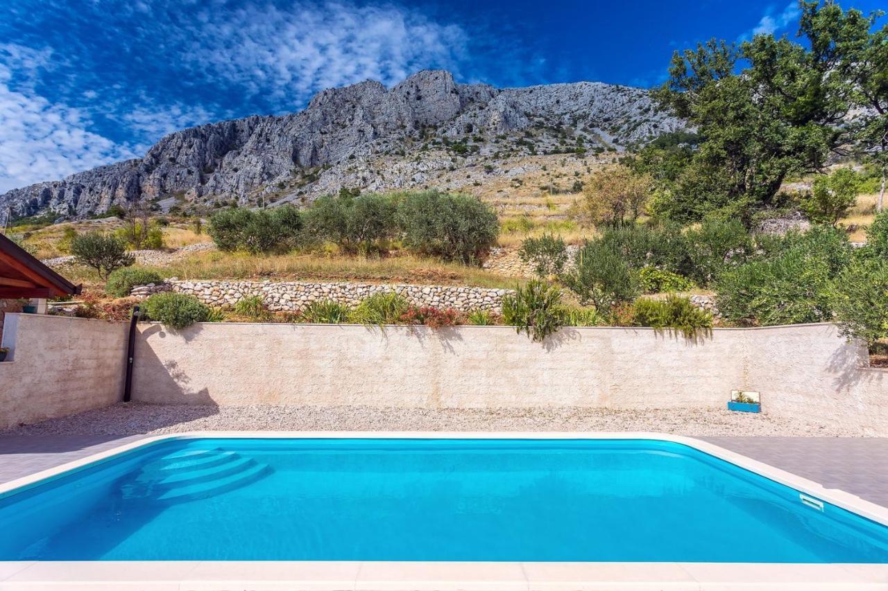 Villa Maslina, With Private 32M2Pool, Panoramic Views On 100Km Coastline, 12 Pax Lokva Rogoznica Buitenkant foto