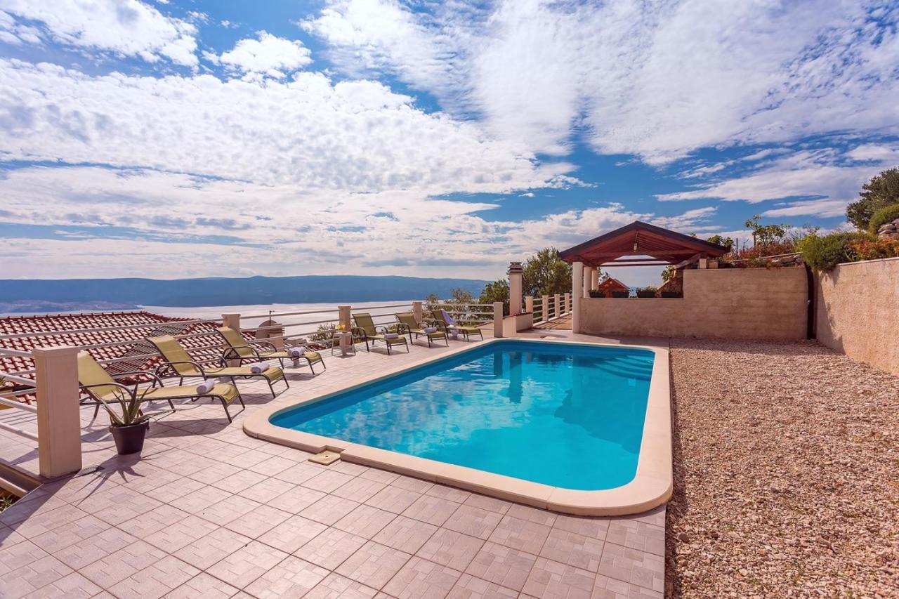 Villa Maslina, With Private 32M2Pool, Panoramic Views On 100Km Coastline, 12 Pax Lokva Rogoznica Buitenkant foto
